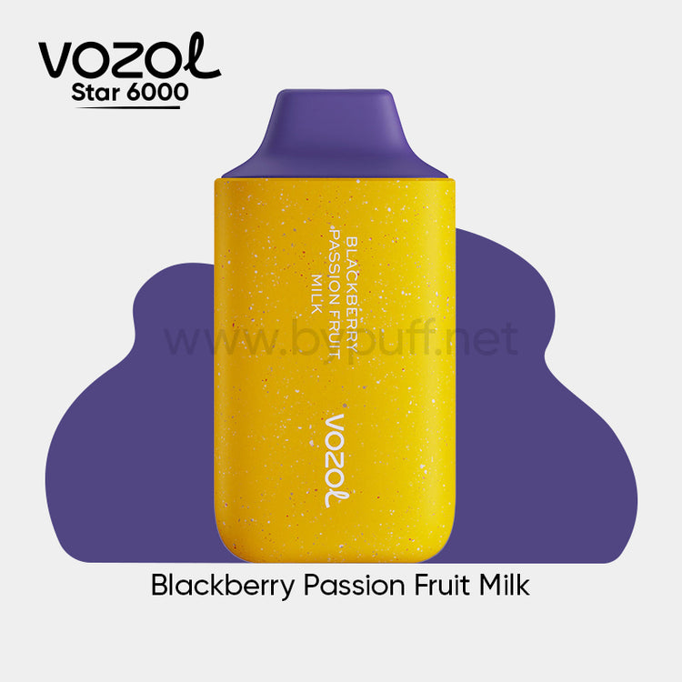 Vozol 6000 Blackberry Passsion Fruit Milk