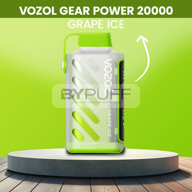 Vozol Gear Power 20000 Grape Ice