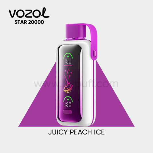 Vozol Star 20000 Juicy Peach ice