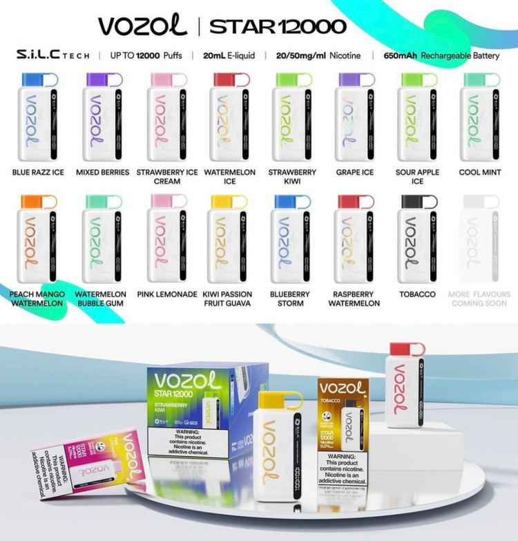 Vozol 12000 Lemon Mint