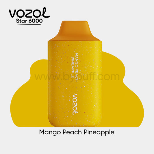 Vozol 6000 Mango Peach Pineapple